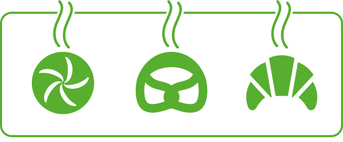 Bröchen Bretzel Croissant